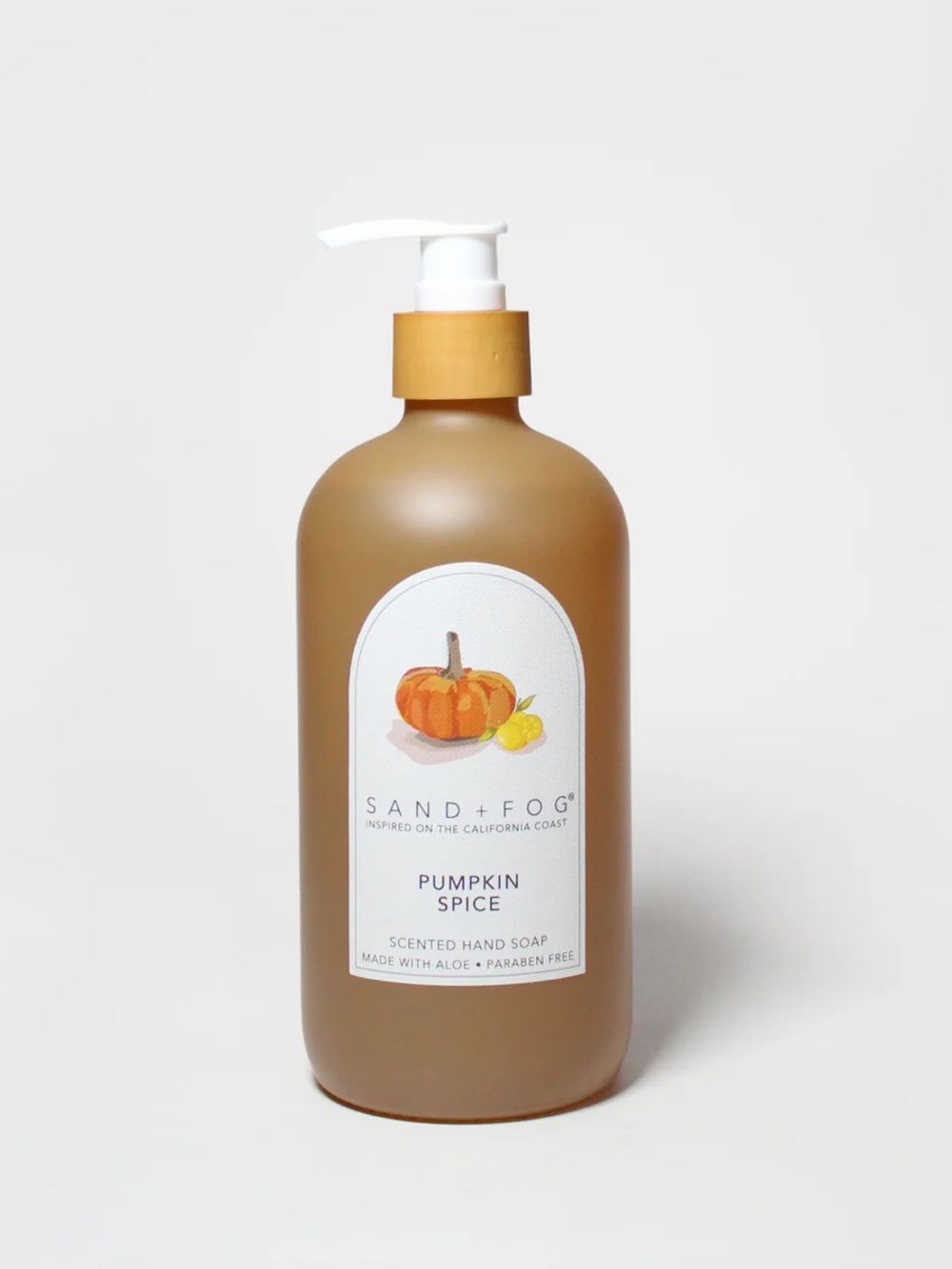 SAND + FOG Pumpkin Spice Scented Hand Soap - 15.7 FL OZ (464 ML)